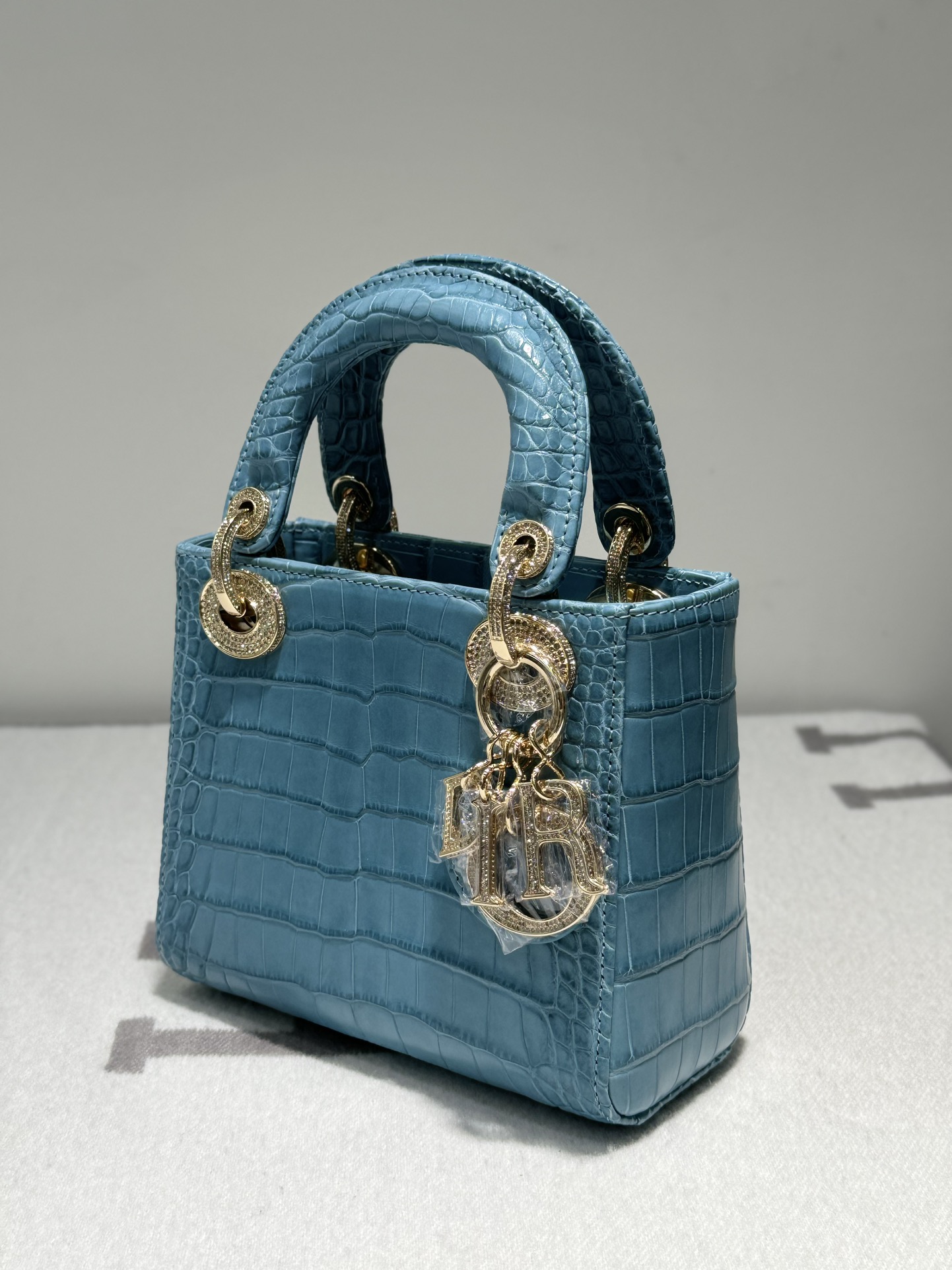 Túi xách Dior da cá sấu like auth 1:1 fulbox